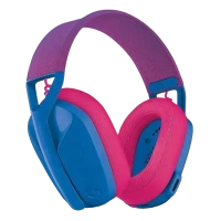 Căști gaming Logitech G435, Fără fir, Albastru/Roz