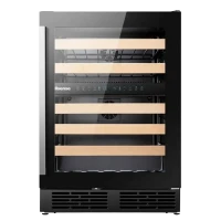 Dulap pentru vin Hisense RW17W4NWLG0, Negru