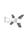 Suport TV de perete BARKAN 3400LW, Alb