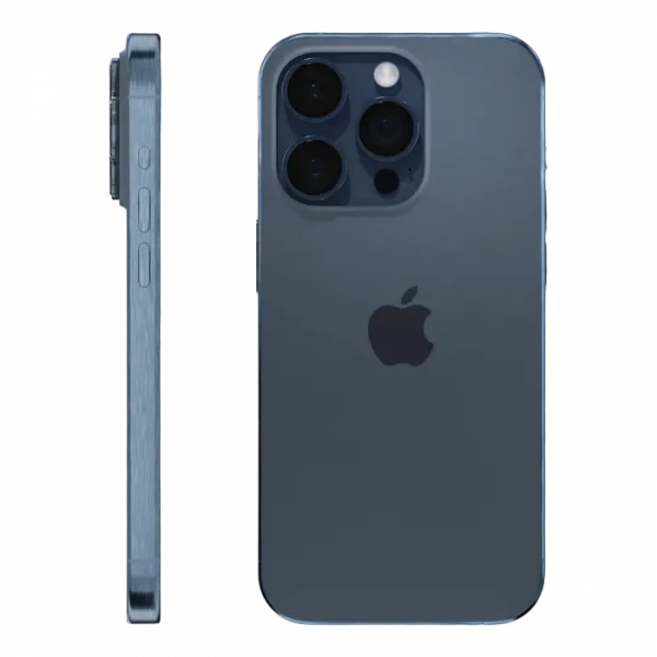 Smartphone Apple iPhone 15 Pro, 8GB/128GB, Blue Titanium