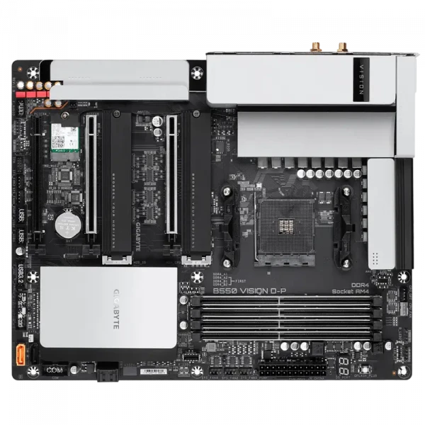Placă de bază Gigabyte B550 VISION D-P, AM4, AMD B550, ATX
