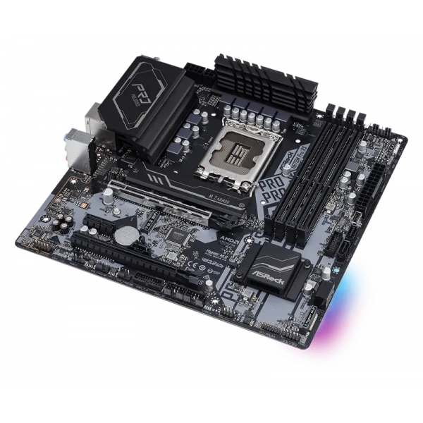 Placă de bază ASRock H670M PRO RS, LGA1700, Intel H670, Micro-ATX