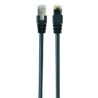 Патч-корд Cablexpert PP22-1M/BK, Cat5e FTP, 1м, Чёрный