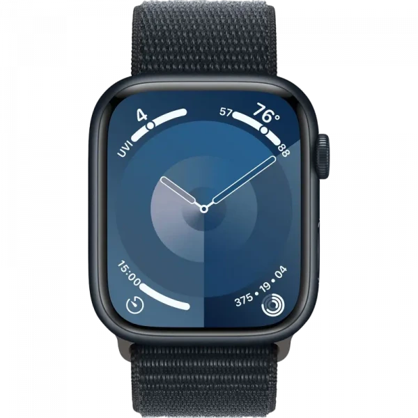 Ceas inteligent Apple Watch Series 9 GPS, 45mm, Midnight