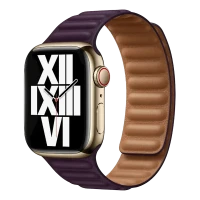 Ремешок для часов Apple ML7N3ZM/A, Кожа, Medium, Вишнёвый