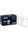 Set de pahare DeLongh DLSC318, 400 ml, 2 buc, Transparent