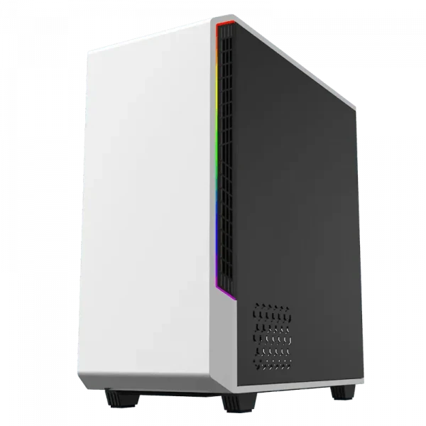 Компьютерный корпус Gamemax Panda T802 WT, Midi-Tower, Без блока питания, Белый