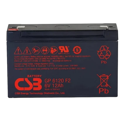 Acumulator UPS Ultra Power GP, 6V, 12Ah