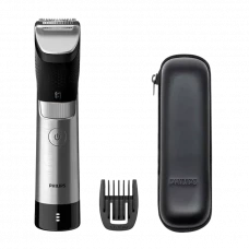 Trimmer pentru bărbați Philips BT9810/15, Argintiu/Negru