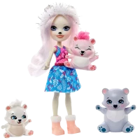 Набор кукл Enchantimals Pristina Polar Bear & Glacier GJX47