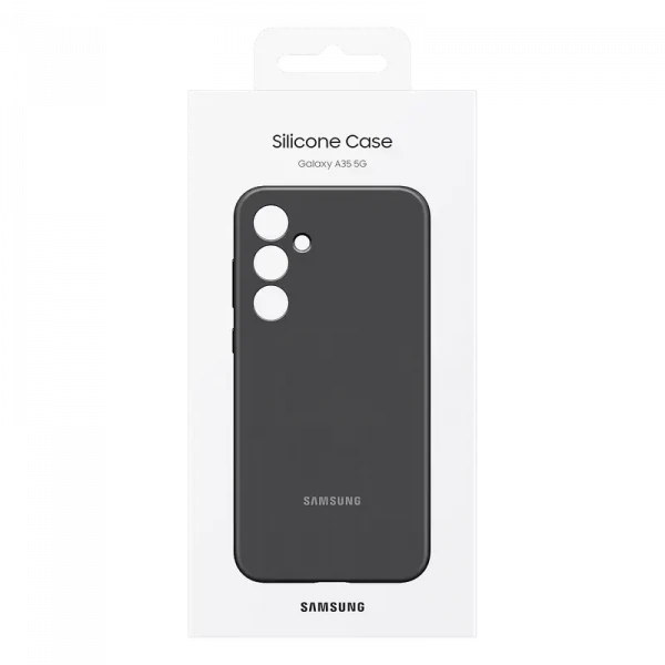 Чехол Samsung Clear Case Galaxy A35, Чёрный