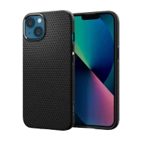 Чехол Spigen iPhone 13 mini, Liquid Air, Матовый черный