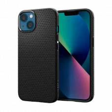 Husă Spigen iPhone 13 mini, Liquid Air, Negru mat