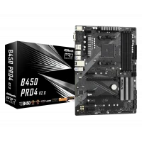 Placă de bază ASRock B450 PRO4 R2.0, AM4, AMD B450, ATX