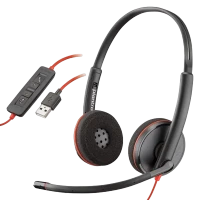 Căști Plantronics Blackwire C3220, Negru