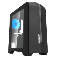 Carcasă PC Gamemax Centauri, Midi-Tower, ATX, Negru/Gri
