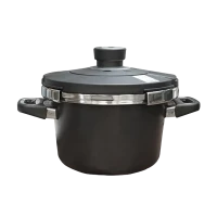 Кастрюля AMT Gastroguss I-922SK-E-SET, 3,5л, 22см, Чёрный