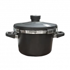 Cratiță AMT Gastroguss I-922SK-E-SET, 3,5L, 22cm, Negru