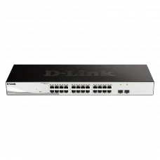 Switch de rețea D-Link DGS-1210-26, 24x 10/100/1000 Mbps, 2x SFP
