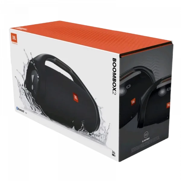 Портативная колонка JBL Boombox 2, Чёрный