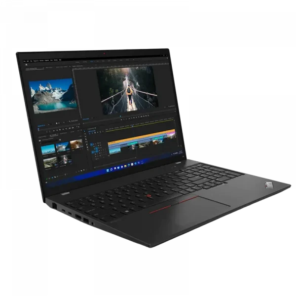 Ноутбук для бизнеса 16 Lenovo ThinkPad T16 Gen 1 (Intel), Thunder Black, Intel Core i7-1260P, 16Гб/512Гб, Без ОС