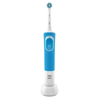 Periuță de dinți electrică BRAUN Vitality 100 Cross Action, Alb Albastru