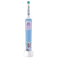 Электрическая зубная щетка Braun Kids Vitality PRO D103 Frozen, Синий | Белый