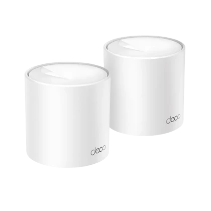 Домашняя Mesh Wi-Fi система TP-LINK Deco X10(2-pack), Wi-Fi, Белый