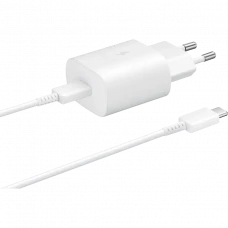 Зарядное устройство Samsung EP-TA800X, 25Вт, Белый