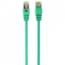 Patch cord Cablexpert PP22-1M/G, Cat5e FTP, 1m, Verde