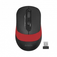 Mouse Wireless A4Tech FG10, Negru/Rosu