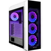 Компьютерный корпус Chieftec GL-03W-OP, Midi-Tower, ATX, Белый