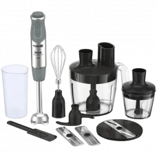 Blender de mână Tefal Quickchef, Argintiu / Negru