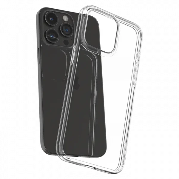 Husă Spigen iPhone 15 Pro Max Airskin Hybrid, Crystal Clear