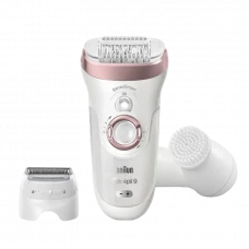 Epilator BRAUN SES9880, Alb/Roz