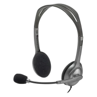 Căști Logitech H110, Gri