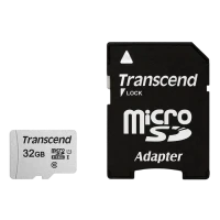 Card de Memorie Transcend microSDHC Class 10, 32GB (TS32GUSD300S-A)