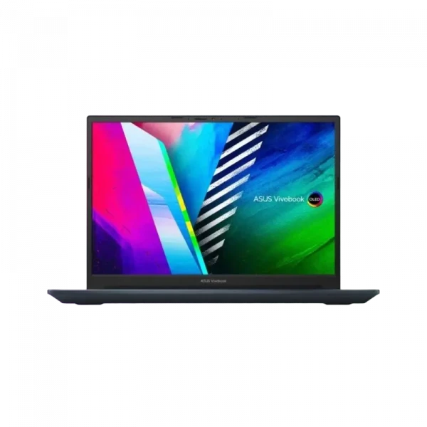 Laptop 14 ASUS Vivobook Pro 14 OLED M3401QA, Quiet Blue, AMD Ryzen 5 5600H, 8GB/256GB, Fără SO