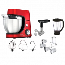 Кухонный комбайн Tefal QB516G38 Red, Красный