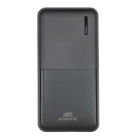 Acumulator extern RivaCase VA2572, 20000mAh, Negru