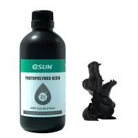 Fotopolimer pentru imprimare 3D ESUN S200 Standard Resin, Deep Black, 0.5 kg