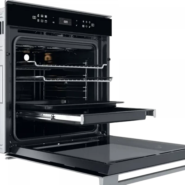 Cuptor Electric Whirlpool W Collection W7 OM4 4S1 P BL, Negru