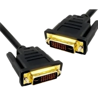Видео кабель APC Electronic DVD1004, DVI-I (M) - DVI-I (M), 3м, Чёрный