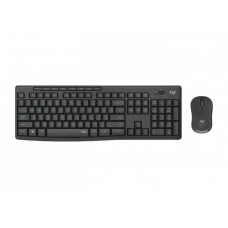 Set Tastatură + Mouse Logitech MK295, Fără fir, Negru