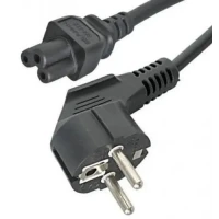 Шнур питания DELL 728554-01L, 1,8м, Чёрный