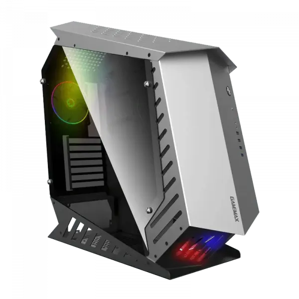 Компьютерный корпус Gamemax AutoBot, Full-Tower, Без блока питания, Черный/Серый