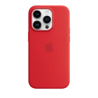 Husă Apple iPhone 14 Pro Silicone Case with MagSafe, Roșu
