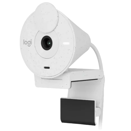 Веб-камера Logitech BRIO 300, Full-HD 1080P, Белый