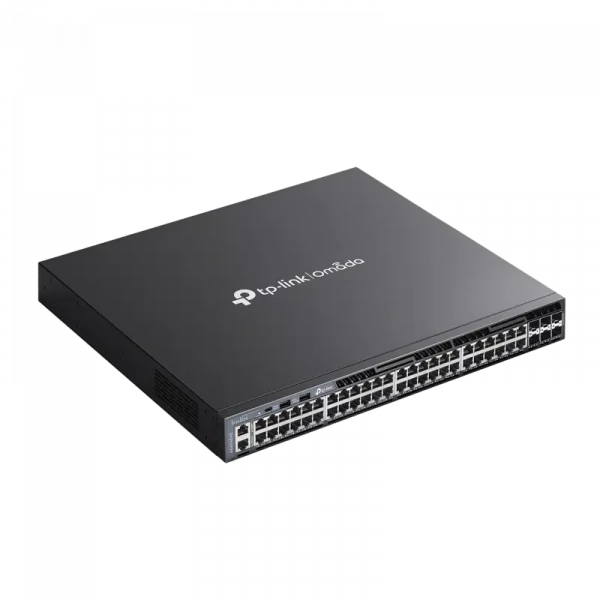 Switch de rețea TP-LINK SG6654X, 48x 10/100/1000 Mbps