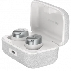 Căști Sennheiser Momentum 4 TWS, Alb | Argintiu